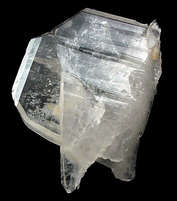 Quartz (Japan Law-twinned) from P. C. Mine, Basin Creek, Jefferson County, Montana