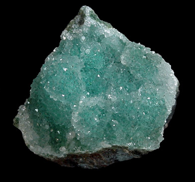 Quartz over Chrysocolla from Bisbee, Warren District, Cochise County, Arizona