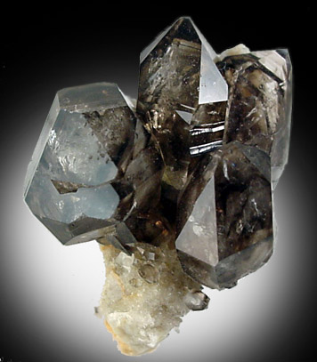 Quartz var. Smoky from Mooralla, Victoria, Australia