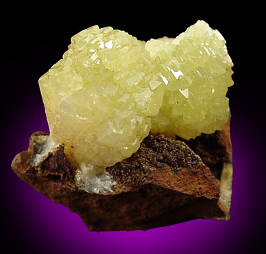 Adamite from Mina Ojuela, Mapimi, Durango, Mexico