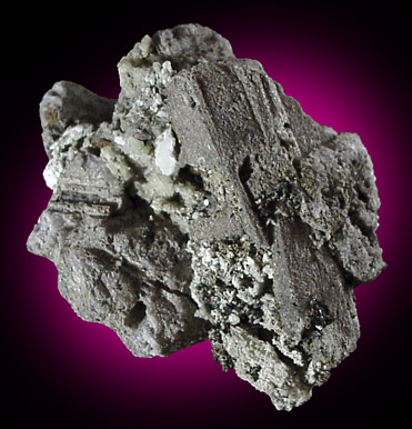 Calcio-ancylite pseudomorph after Rmondite from Mont Saint-Hilaire, Qubec, Canada