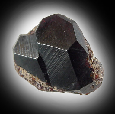 Garnet from Rattlesnake Canyon, Pinal Coutny, Arizona