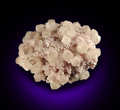 Calcite on Kutnohorite from Wessels Mine, Kalahari Manganese Field, Northern Cape Province, South Africa