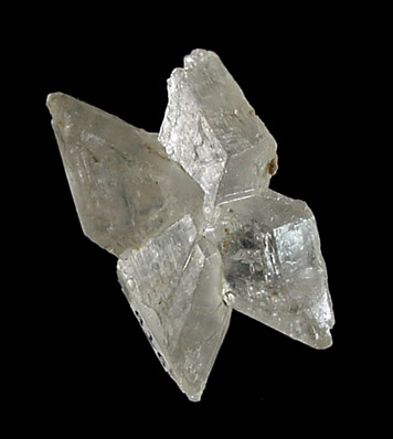 Gypsum var. Selenite from Weymouth Brick Quarry, Dorset, England