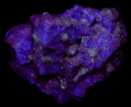 Fluorite with Quartz from Frazer's Hush Mine, Rookhope, Weardale, County Durham, England