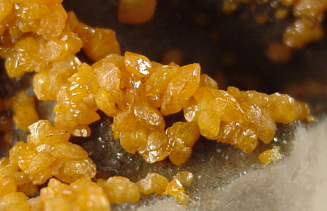 Wulfenite from Bleiberg, Carinthia, Austria (Type Locality for Wulfenite)