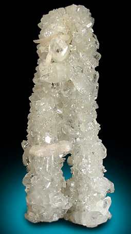 Apophyllite, Quartz, Stilbite from Jalgaon, Maharashtra, India