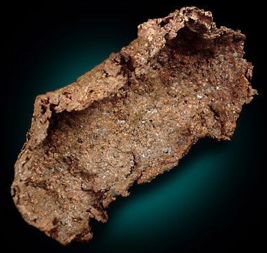 Copper (Skull Formation) from Keweenaw Peninsula, Lake Superior, Michigan