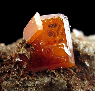 Wulfenite from Red Cloud Mine, Yuma County, Arizona