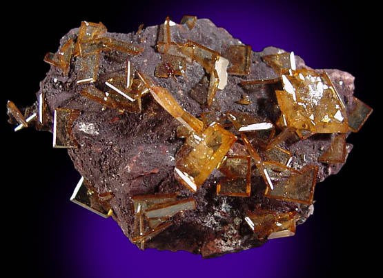 Wulfenite from Tsumeb Mine, Otavi-Bergland District, Oshikoto, Namibia