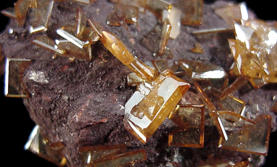 Wulfenite from Tsumeb Mine, Otavi-Bergland District, Oshikoto, Namibia