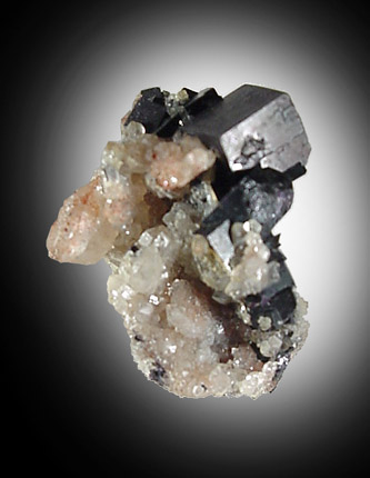 Fluorite and Quartz from Copper Queen Mine, Bisbee, Warren District, Cochise County, Arizona