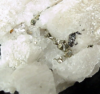 Tennantite var. Binnite from Lengenbach Quarry, Binnental, Switzerland