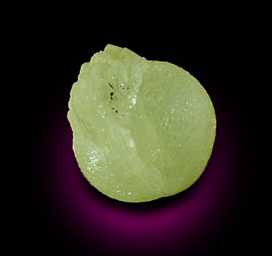 Prehnite from Riker Hill, Livingston, Essex County, New Jersey