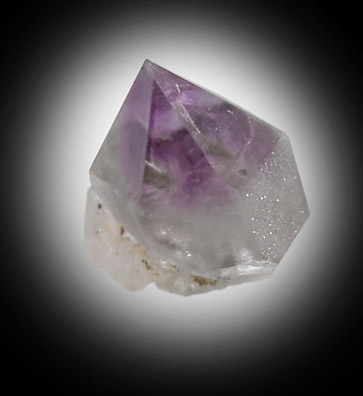 Quartz var. Amethyst from I-89 road construction, Newport, New Hampshire