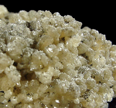 Calcite on Stilbite from Riker Hill, Livingston, Essex County, New Jersey