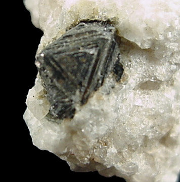 Magnetite from Beaver Meadow Road exit off Route 9, Haddam, Connecticut