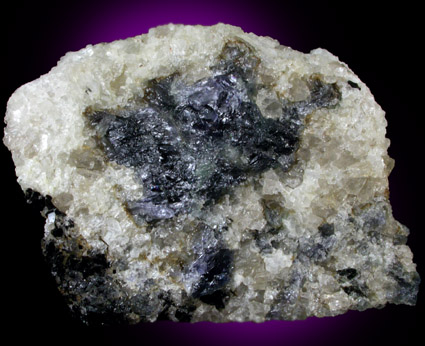 Cordierite var. Iolite from Haddam, Middlesex County, Connecticut