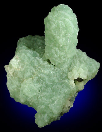 Prehnite from Lane's Quarry, Westfield, Hampden County, Massachusetts