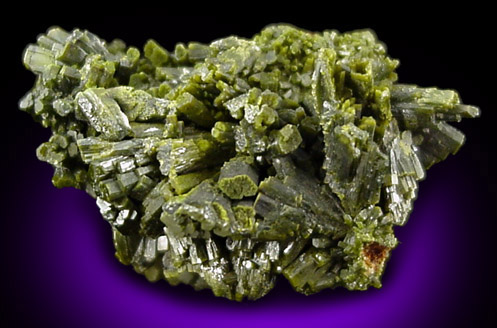 Pyromorphite from Wheatley Mine, Phoenixville, Pennsylvania