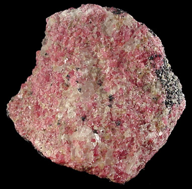 Rhodonite from Franklin Mining District, Sussex County, New Jersey