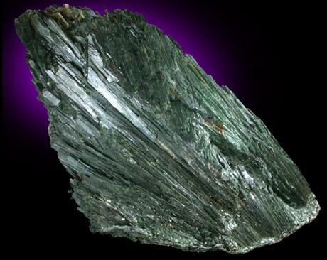 Actinolite from Carlton Quarry, Chester, Vermont