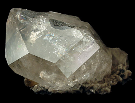 Quartz var. Herkimer Diamond from Eastern Rock Products Quarry (Benchmark Quarry), St. Johnsville, Montgomery County, New York