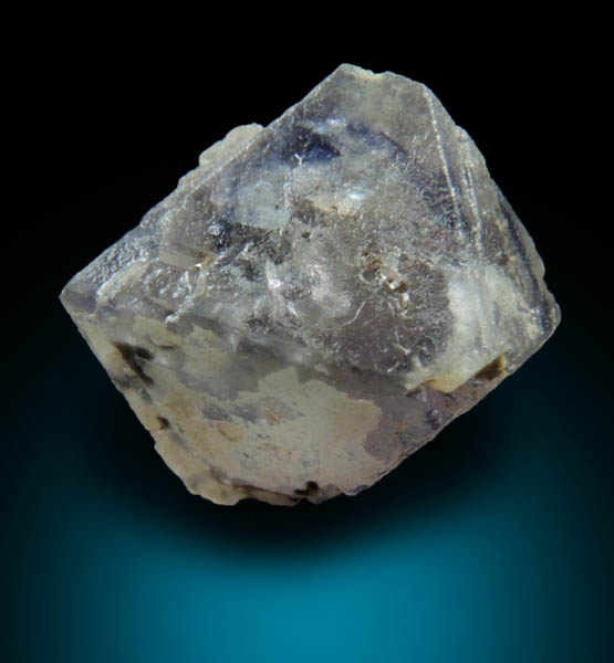 Fluorite with Epidote from Route 30 Road Cut, near Long Lake, Hamilton County, New York