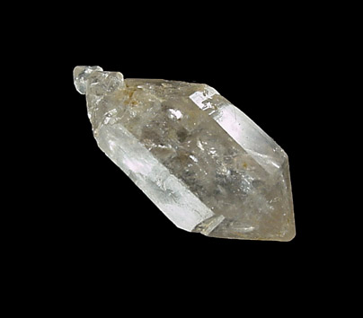 Quartz var. Doubly-terminated reverse scepter from Saltville, Smyth County, Virginia