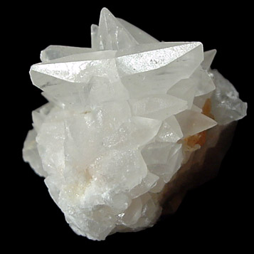 Calcite with two Butterfly-Twins from Devil's Corral, near Black Rock Desert, Humboldt County, Nevada