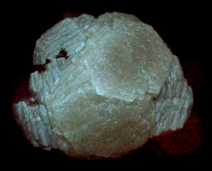Witherite with Fluorite from Mahoning Mine, Rosiclare, Hardin County, Illinois