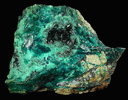 Atacamite in Chrysocolla from La Farola Mine, Copiapo, Atacama Desert, Chile