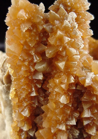 Calcite (stalactitic) from near Myers, Treasure County, Montana