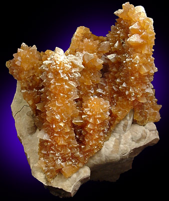 Calcite (stalactitic) from near Myers, Treasure County, Montana