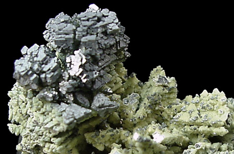 Galena and Stolzite from Broken Hill, New South Wales, Australia