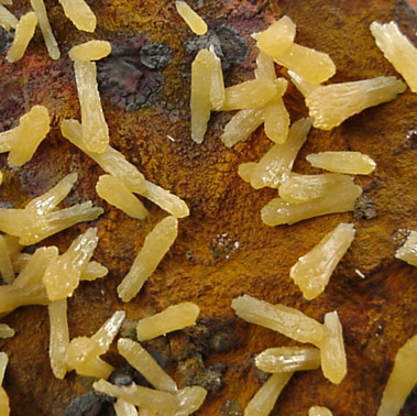 Mimetite from Aquiles Serdan, Chihuahua, Mexico