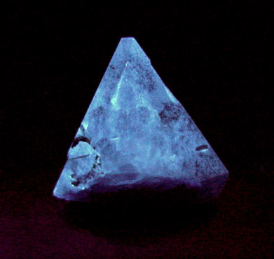 Benitoite from Benitoite Gem Mine, San Benito County, California (Type Locality for Benitoite)