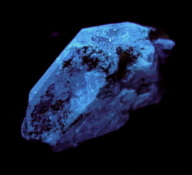 Benitoite from Benitoite Gem Mine, San Benito County, California (Type Locality for Benitoite)