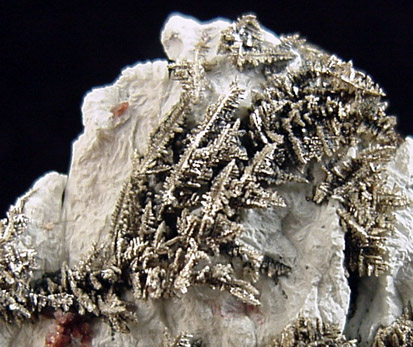 Silver on Dolomite from 1866 Mine, Alberoda, Germany