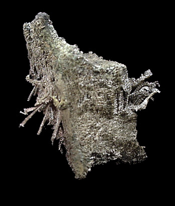 Silver from Pöhla Mine, Schwarzenberg District, Erzgebirge, Saxony, Germany