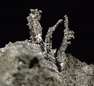 Silver from Phla Mine, Schwarzenberg District, Erzgebirge, Saxony, Germany