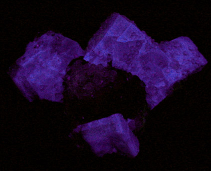 Fluorite, Quartz, Siderite from Frazer's Hush Mine, Rookhope, Weardale, County Durham, England
