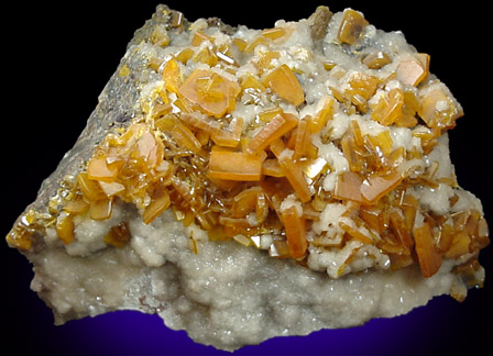 Wulfenite from Sierra Los Lamentos, Chihuahua, Mexico