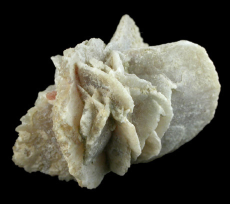 Quartz pseudomorph after Gypsum from Crawford, Dawes County, Nebraska