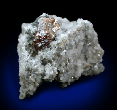 Sphalerite on Dolomite from Walworth Quarry, Wayne County, New York