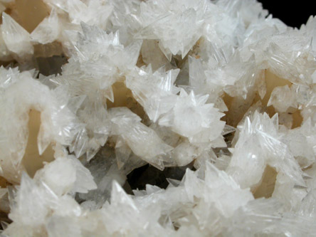 Calcite on Quartz from Mount Roussi, near Servoz, France