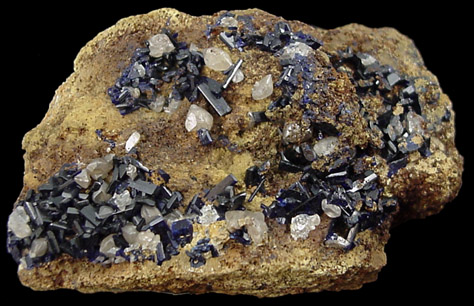 Azurite from Zyrianowsk, Ural Mountains, Russia