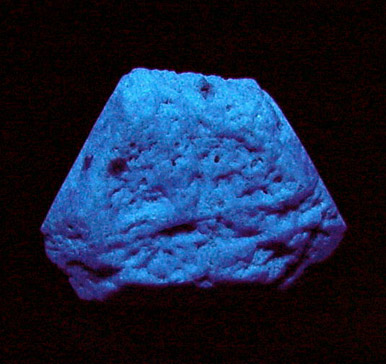 Benitoite from Benitoite Gem Mine, San Benito County, California (Type Locality for Benitoite)