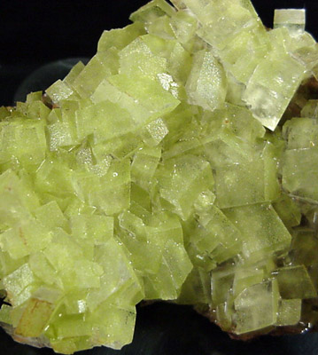 Duftite on Calcite from Tsumeb Mine, Otavi-Bergland District, Oshikoto, Namibia (Type Locality for Duftite)