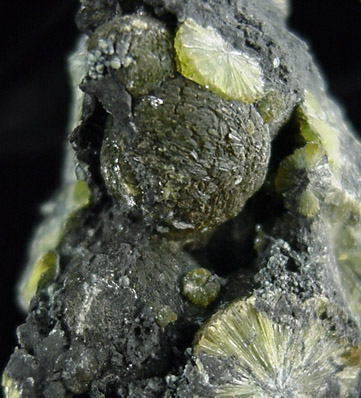 Wavellite from Ronneburg, Thuringen, Germany